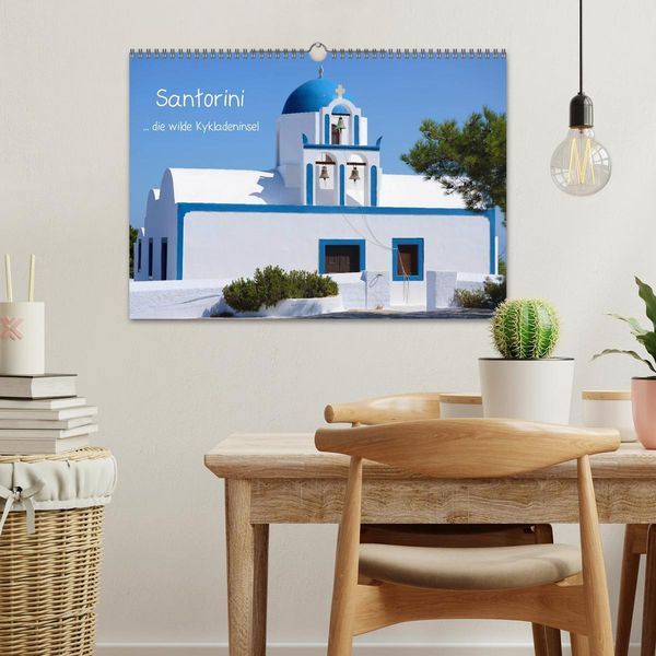 Produktbild: Santorini (Wandkalender 2026 DIN A3 quer), CALVENDO Monatskalender