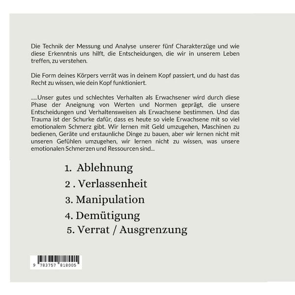 Produktbild: Mehr als nur Aussehen - Die Charaktereigenschaft