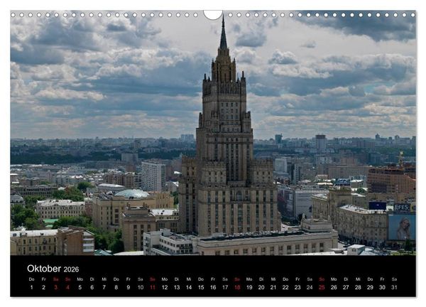Produktbild: Moskau (Wandkalender 2026 DIN A3 quer), CALVENDO Monatskalender