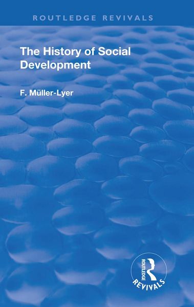 Produktbild: The History of Social Development