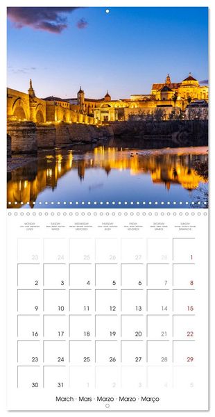 Produktbild: Spain - Andalusia (Wall Calendar 2026 12 &times; 12 Inch) CALVENDO 12 Month Wall Calendar