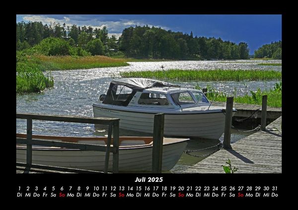 Produktbild: Segelboote 2025 Fotokalender DIN A3