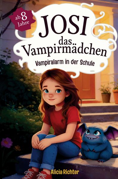 Produktbild: Josi - das Vampirm&auml;dchen - Ein spannendes Kinderbuch ab 8 Jahren &uuml;ber Mut, Freundschaft und die Kraft, anders zu sein (Gro&szlig;e Schrift f&uuml;r Erstleser) -