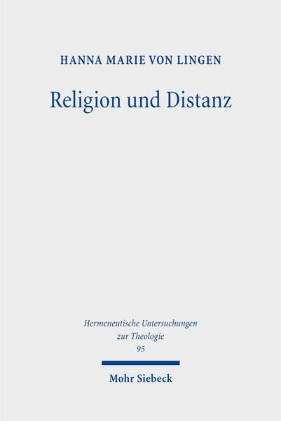 Produktbild: Religion und Distanz