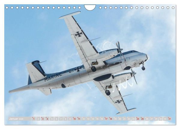 Produktbild: Marineflieger 2026 (Wandkalender 2026 DIN A4 quer), CALVENDO Monatskalender
