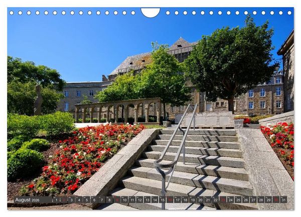 Produktbild: Saint Malo - Stadt der Korsaren (Wandkalender 2026 DIN A4 quer), CALVENDO Monatskalender