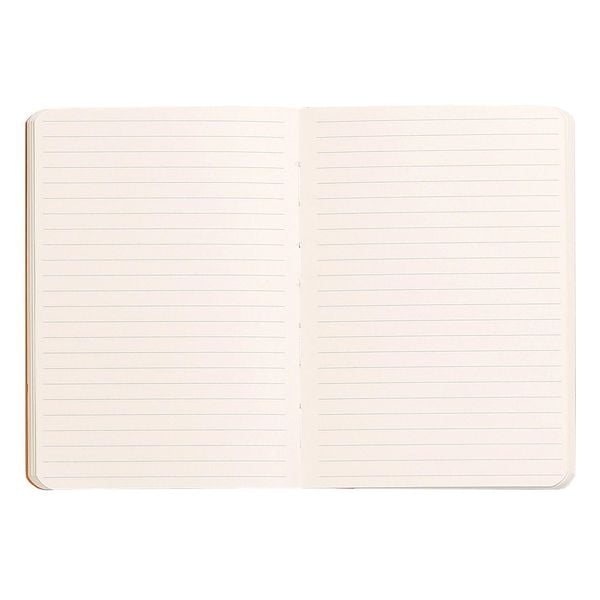 Produktbild: Rhodiarama Notizbuch Softcover A6 72 Blatt liniert saphirblau 90g, mit Gummizugverschluss