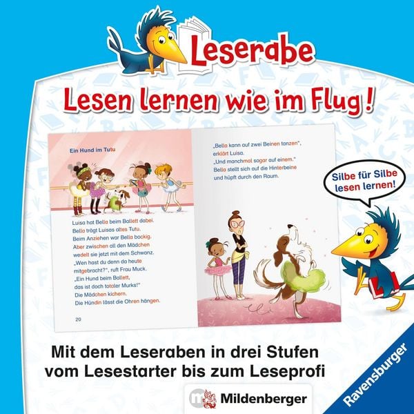 Produktbild: Leserabe mit Mildenberger Silbenmethode - Ballettgeschichten