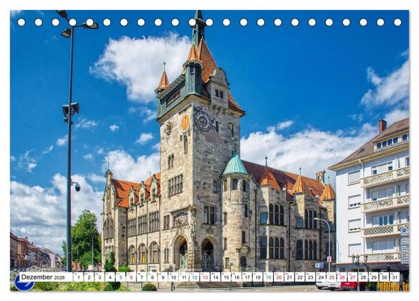 Produktbild: Haguenau - eine Perle im Nordelsass (Tischkalender 2026 DIN A5 quer), CALVENDO Monatskalender
