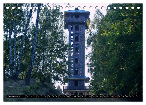 Produktbild: Brandenburg'sche Impressionen (Tischkalender 2026 DIN A5 quer), CALVENDO Monatskalender