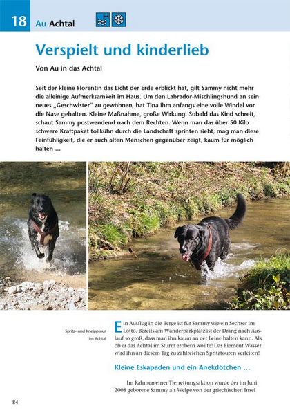 Produktbild: Die sch&ouml;nsten Wanderungen mit Hunden