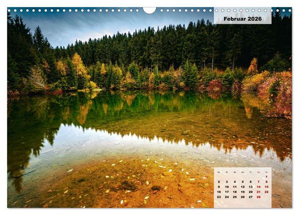 Produktbild: Oberwiesenthal und der Fichtelberg im Erzgebirge (Wandkalender 2026 DIN A3 quer), CALVENDO Monatskalender