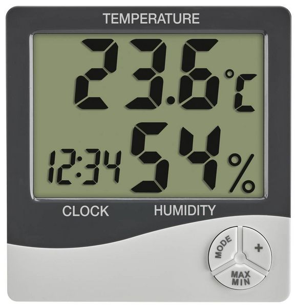 Produktbild: TFA Dostmann Thermo-/Hygrometer Wei&szlig; 30.5058.02