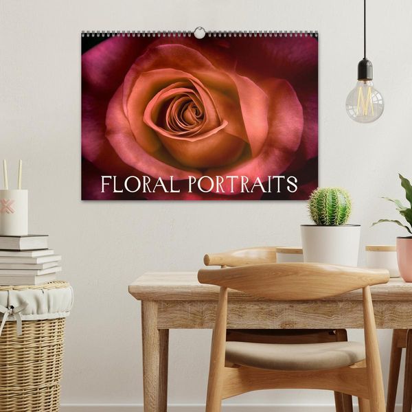 Produktbild: Floral Portraits - Blumen Impression (Wandkalender 2026 DIN A3 quer), CALVENDO Monatskalender