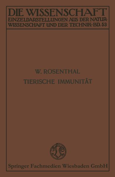 Produktbild: Tierische Immunit&auml;t