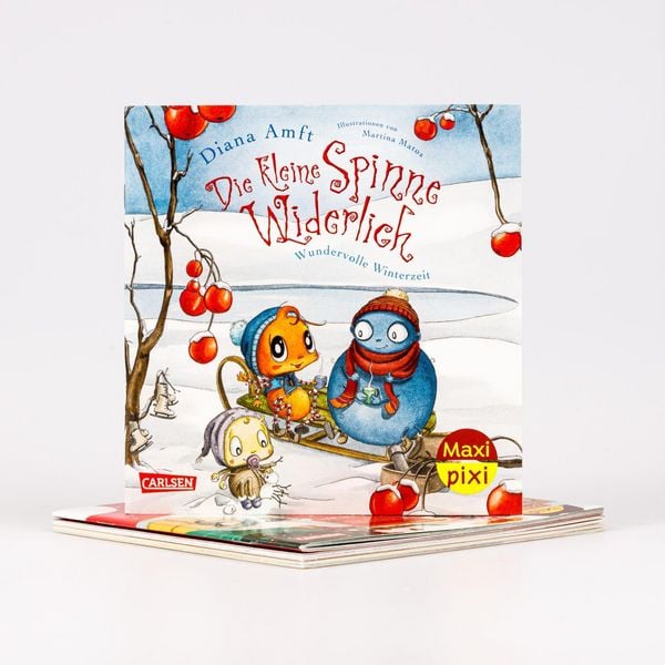 Produktbild: Maxi-Pixi-4er-Set 128: Winter, Wichtel, Weihnachtszeit (4x1 Exemplar)