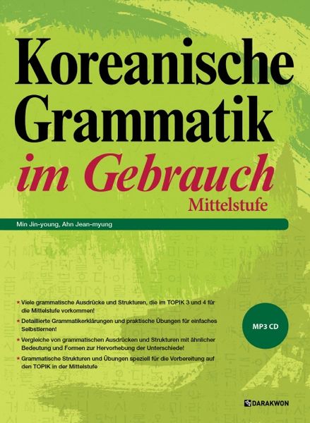 Produktbild: Koreanische Grammatik im Gebrauch - Mittelstufe