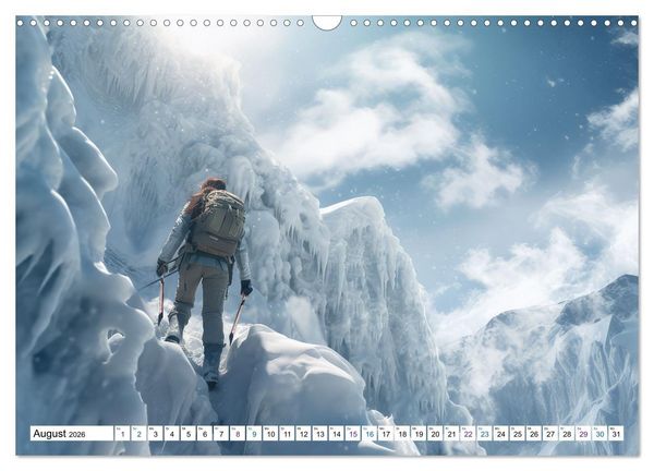 Produktbild: Imposante Bergwelt (Wandkalender 2026 DIN A3 quer), CALVENDO Monatskalender