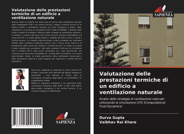 Produktbild: Valutazione delle prestazioni termiche di un edificio a ventilazione naturale