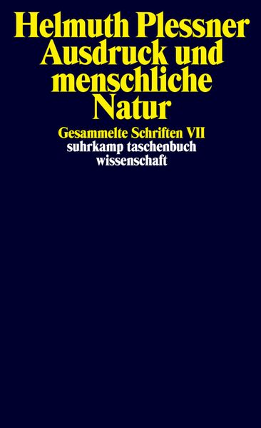 Gesammelte Schriften in zehn Bänden, Taschenbuch von Helmuth Plessner, Suhrkamp, 9783518292303