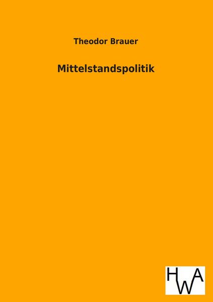 Produktbild: Mittelstandspolitik
