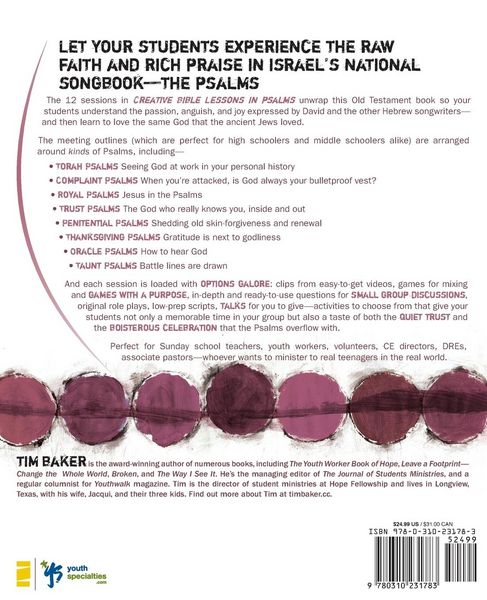 Produktbild: A Creative Bible Lessons in Psalms