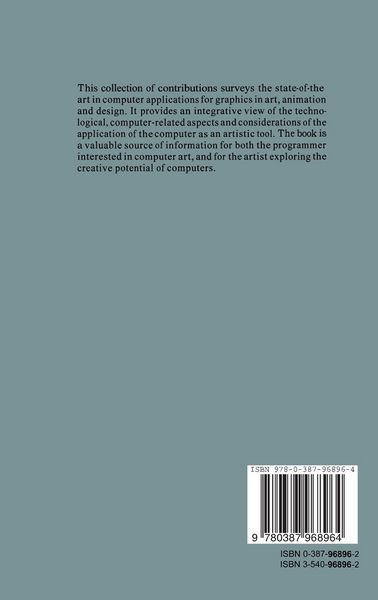 Produktbild: Computers in Art, Design and Animation