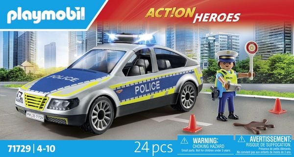 Produktbild: PLAYMOBIL 71729 Polizei Streifenwagen
