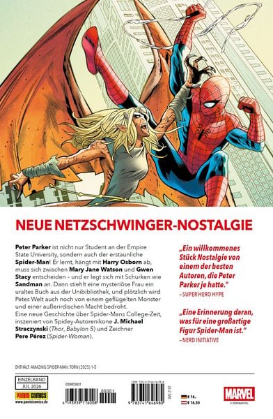 Produktbild: Spider-Man: Lehrjahre