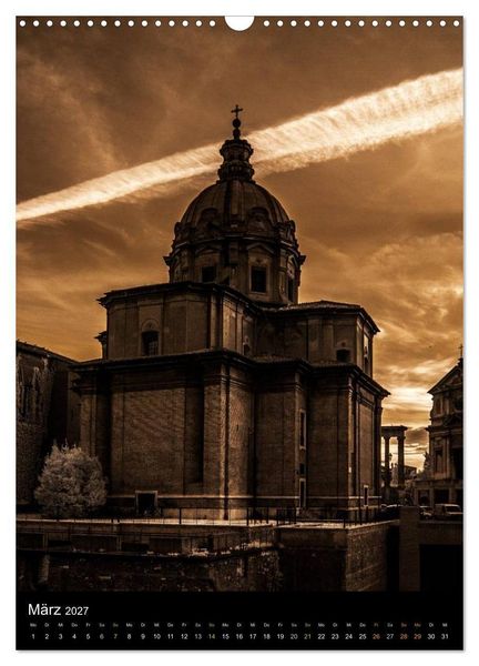 Produktbild: ROM Nachtbilder (Wandkalender 2027 DIN A3 hoch), CALVENDO Monatskalender