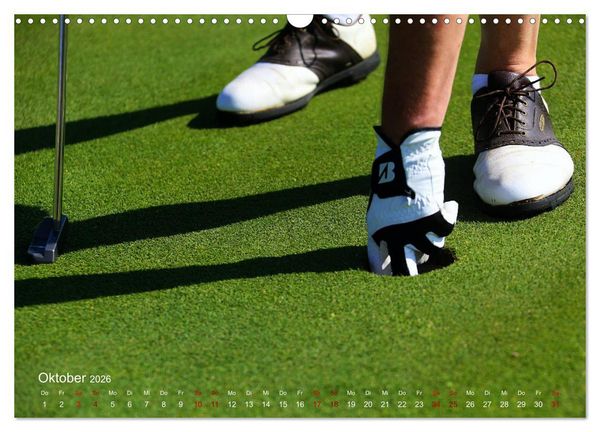 Produktbild: Passion Golf (Wandkalender 2026 DIN A3 quer), CALVENDO Monatskalender