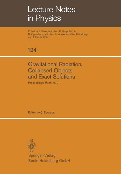 Produktbild: Gravitational Radiation, Collapsed Objects and Exact Solutions
