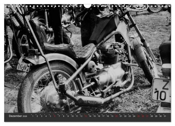Produktbild: east Rider - Biker und Bikes aus der DDR (Wandkalender 2026 DIN A3 quer), CALVENDO Monatskalender