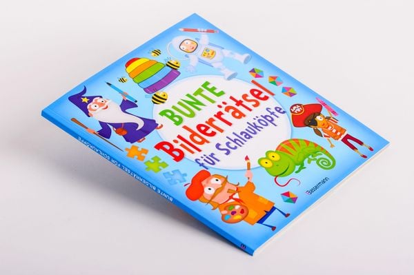 Produktbild: Bunte Bilderr&auml;tsel f&uuml;r Schlauk&ouml;pfe. Labyrinthe, Suchbilder, Memory, Puzzles, Sudokus, Fehler finden u.v.m. f&uuml;r Kinder ab 6 Jahren