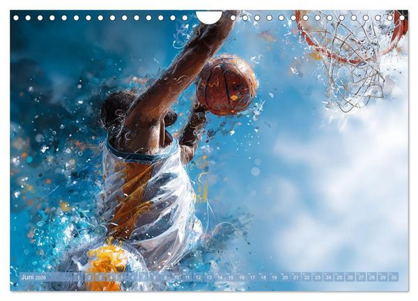 Produktbild: Gro&szlig;e Momente des Sports (Wandkalender 2026 DIN A4 quer), CALVENDO Monatskalender