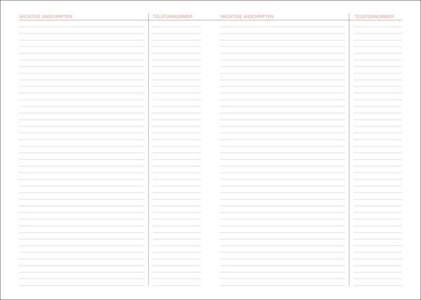 Produktbild: Lady Terminkalender A6 2027