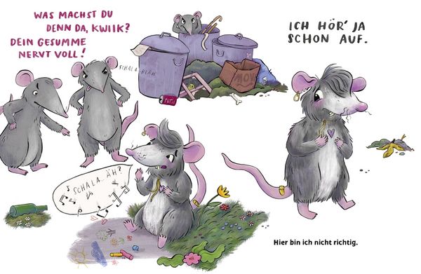 Produktbild: Die kleine Ratte Kwiik macht stark. Weil ich mutig bin