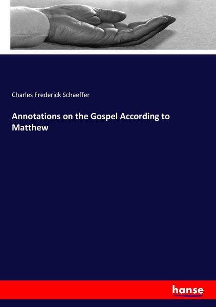 Produktbild: Annotations on the Gospel According to Matthew