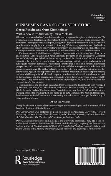 Produktbild: Punishment and Social Structure