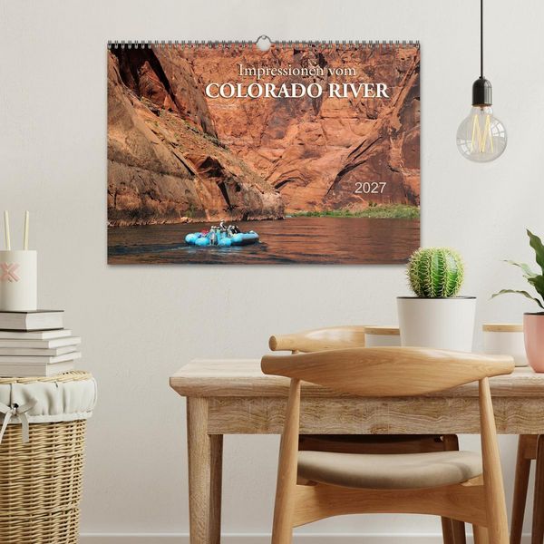 Produktbild: Impressionen vom Colorado River (Wandkalender 2027 DIN A3 quer), CALVENDO Monatskalender