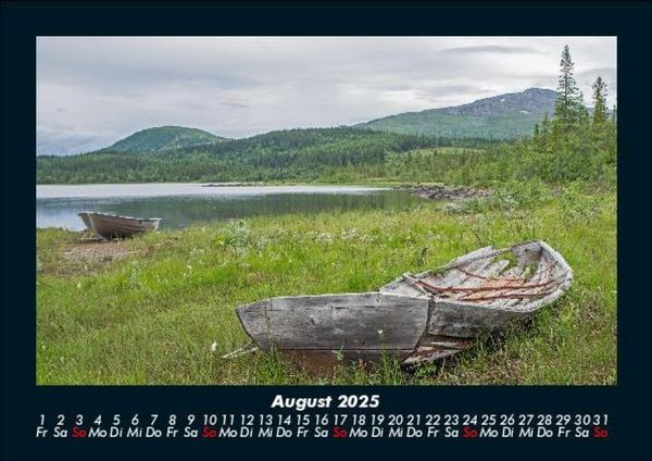 Produktbild: Landschaftskalender 2025 Fotokalender DIN A5