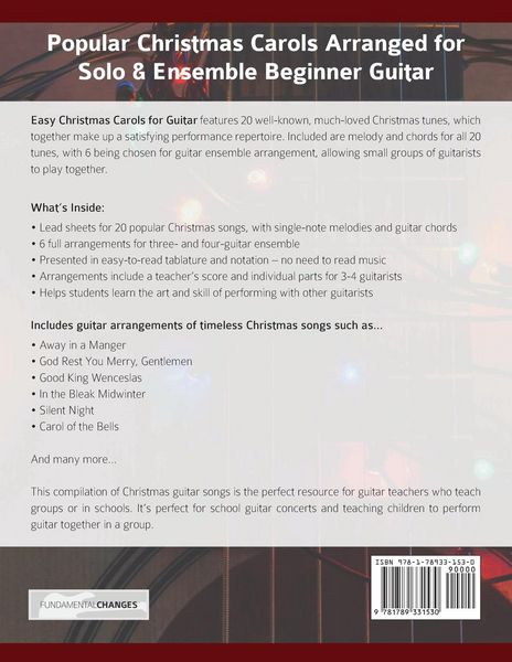 Produktbild: Easy Christmas Carols For Guitar