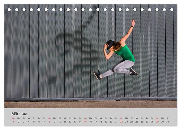 Produktbild: Momente des Sport (Tischkalender 2026 DIN A5 quer), CALVENDO Monatskalender