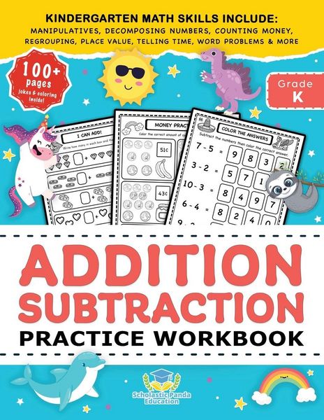 Produktbild: Addition Subtraction Practice Workbook