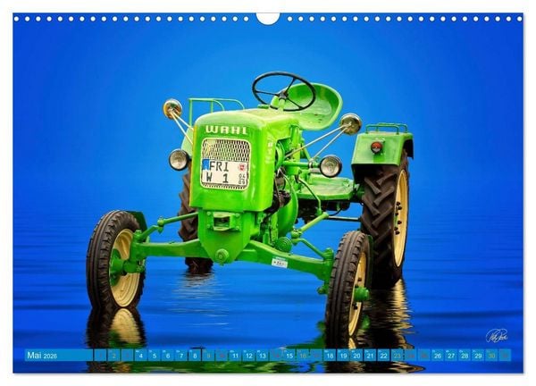 Produktbild: Traktor - Oldtimer (Wandkalender 2026 DIN A3 quer), CALVENDO Monatskalender