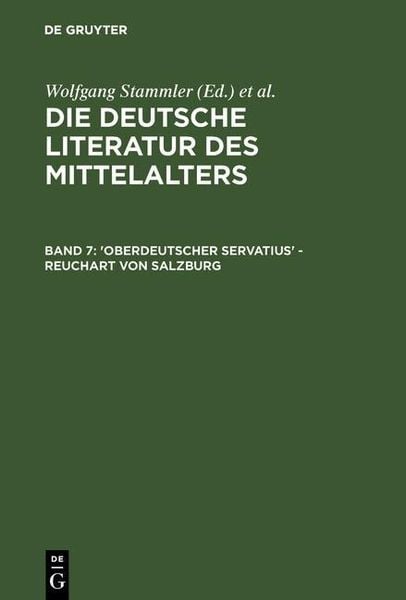 Produktbild: 'Oberdeutscher Servatius' - Reuchart von Salzburg