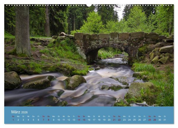 Produktbild: Harz Impressionen (hochwertiger Premium Wandkalender 2026 DIN A2 quer), Kunstdruck in Hochglanz
