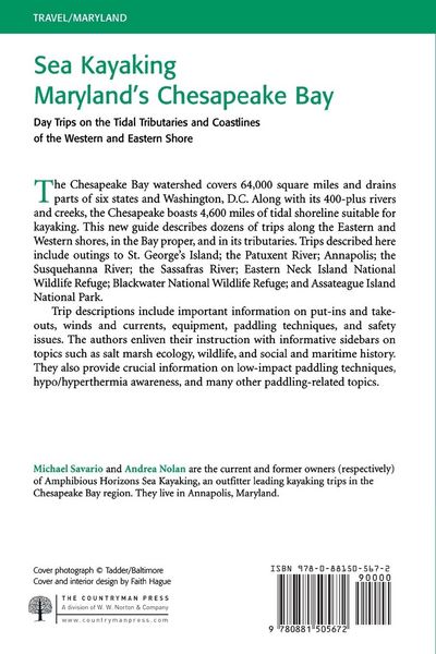 Produktbild: Sea Kayaking Maryland's Chesapeake Bay