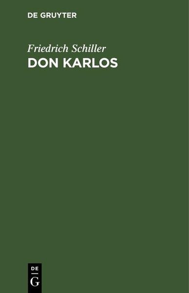 Produktbild: Don Karlos