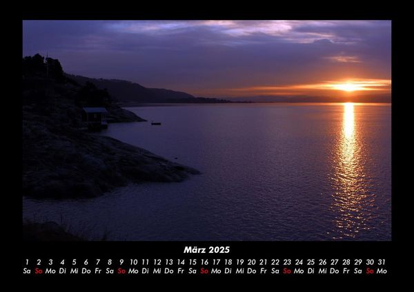 Produktbild: Sonnenunterg&auml;nge 2025 Fotokalender DIN A3